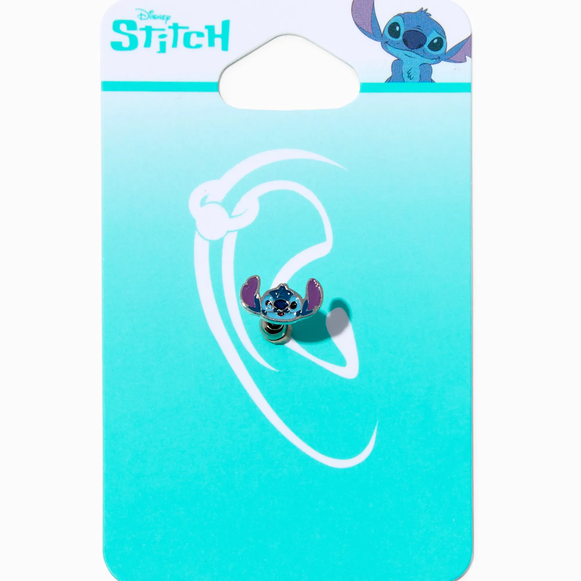 Claire's Bijoux De Piercing-Anneau pour piercing au cartilage sans filetage 1,2 mm en exclusivité chez Claire's Disney Stitch
