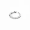Claire's Bijoux De Piercing-Anneau pour piercing tragus ornementé 1,0 mm en acier inoxydable couleur argentée