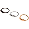 Claire's Bijoux De Piercing-Anneaux de piercing de nez minimalistes avec barre 20 g en métaux mixtes - Lot de 3