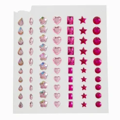 Claire's Accessoires Coiffure-Assortiment de bijoux pour cheveux roses - Lot de 70