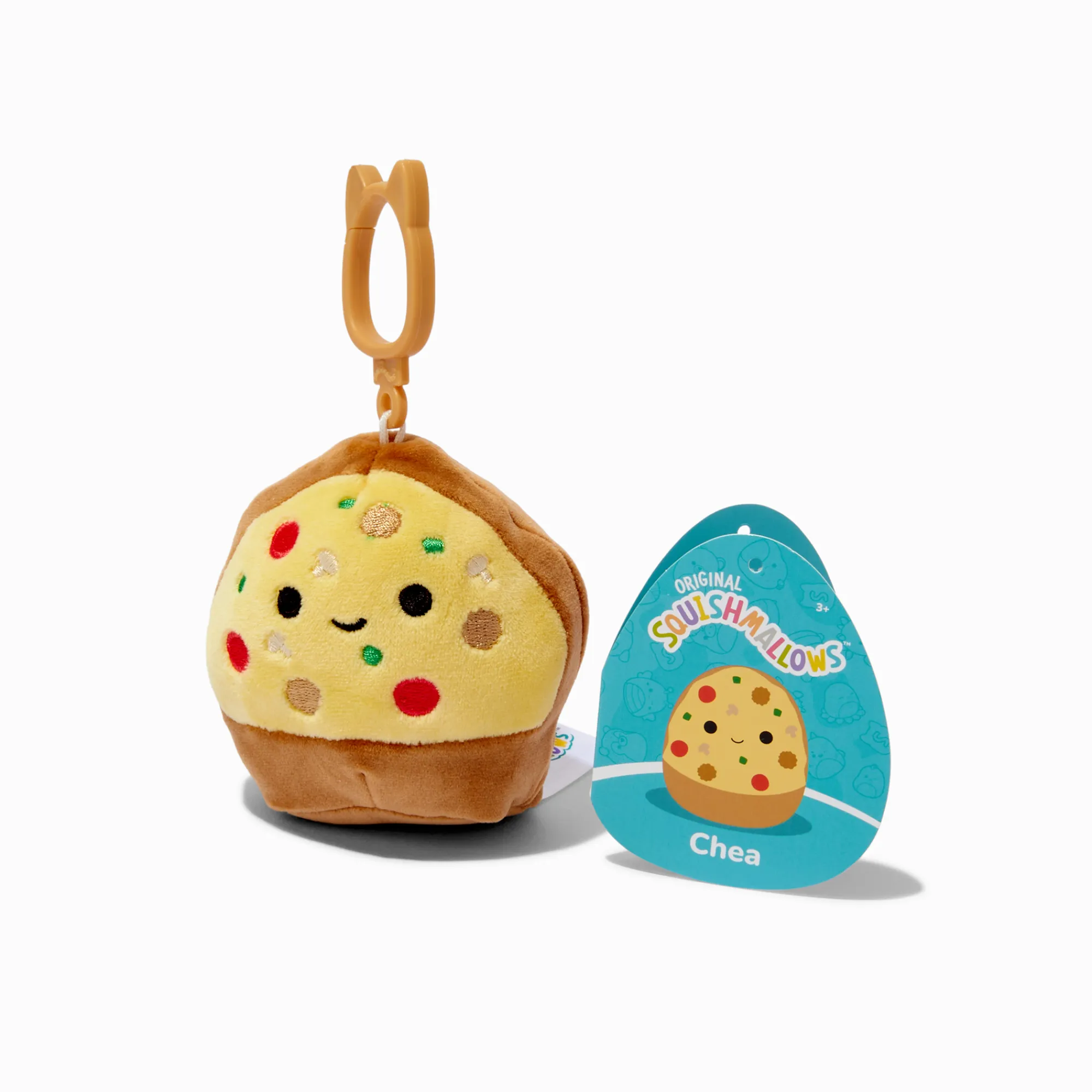 Claire's Squishmallows™-Assortiment de décorations à clip pour sac en peluche 9 cm Squishmallows™ - Les modèles peuvent varier