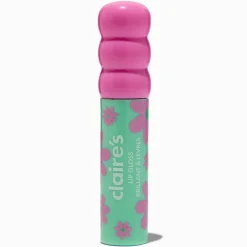 Claire's Lèvres-Baguette de gloss bleu marguerite rose