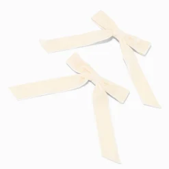 Claire's Barrettes Et Pinces-Barrette à double nœud en dentelle crochetée