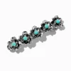 Claire's Barrettes Et Pinces-Barrette à fleur en turquoise d'imitation western cowgirl