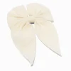 Claire's Noeuds Pour Cheveux-Barrette à nœud en mousseline couleur dorée Claire's Club