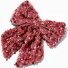 Claire's Barrettes Et Pinces|Noeuds Pour Cheveux-Barrette à nœud rose tendre à sequins