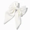 Claire's Noeuds Pour Cheveux|Barrettes Et Pinces-Barrette à nœud satiné blanc