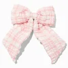 Claire's Noeuds Pour Cheveux|Barrettes Et Pinces-Barrette à nœud vichy bouffant rose