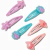 Claire's Barrettes Et Pinces-Barrettes clic clac coquillages bling-bling Claire's Club - Lot de 6