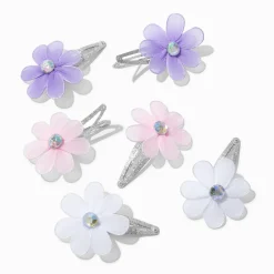 Claire's Barrettes Et Pinces-Barrettes clic clac marguerite Claire's Club - Lot de 6