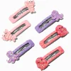Claire's Barrettes Et Pinces-Barrettes clic clac recouvertes d'un motif marin Claire's Club - Lot de 6