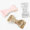 Claire's Barrettes Et Pinces-Barrettes à nœud et paillettes Claire's Club - Lot de 3