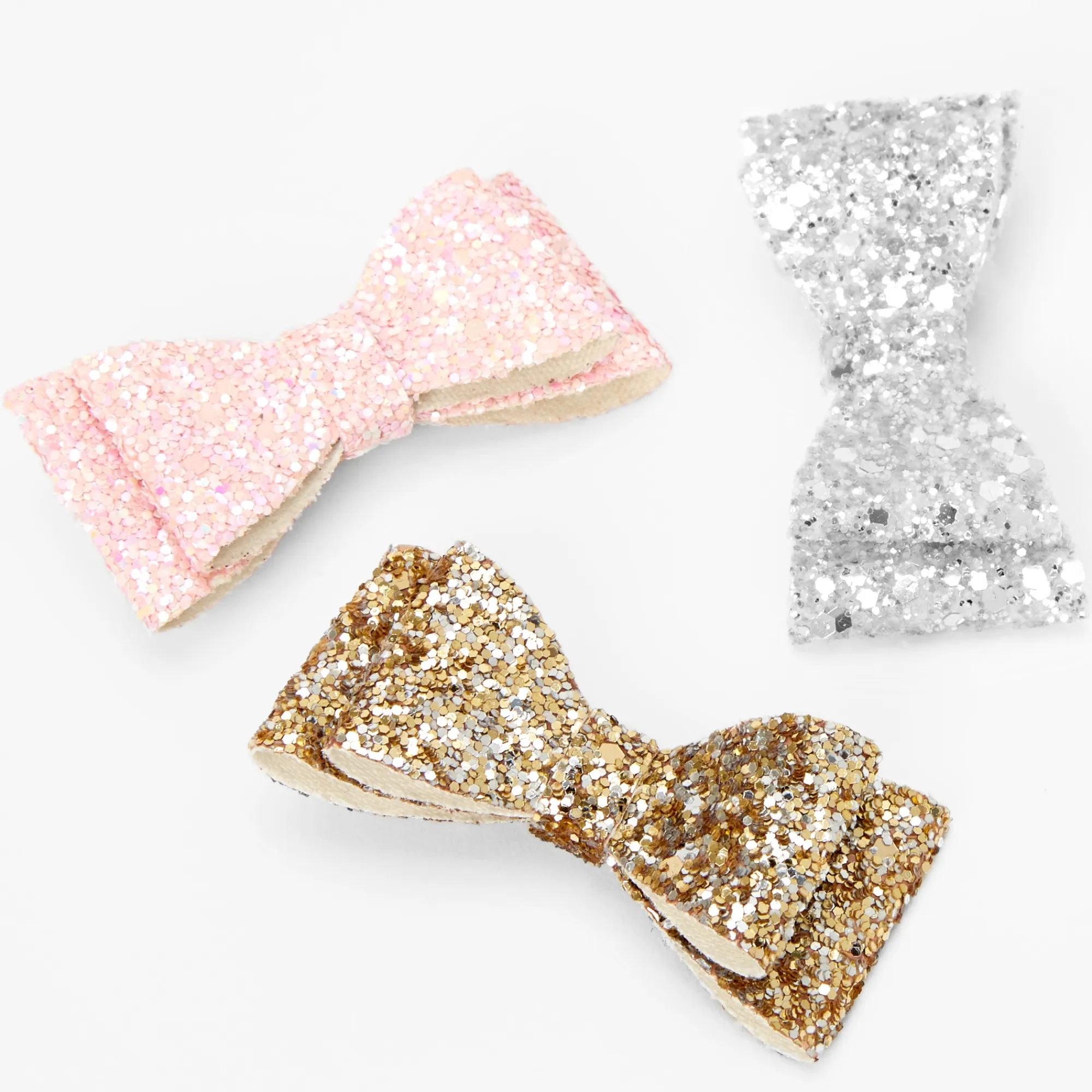 Claire's Barrettes Et Pinces-Barrettes à nœud et paillettes Claire's Club - Lot de 3