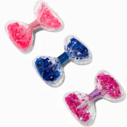 Claire's Noeuds Pour Cheveux-Barrettes à nœud shaker confetti étoile Claire's Club - Lot de 6