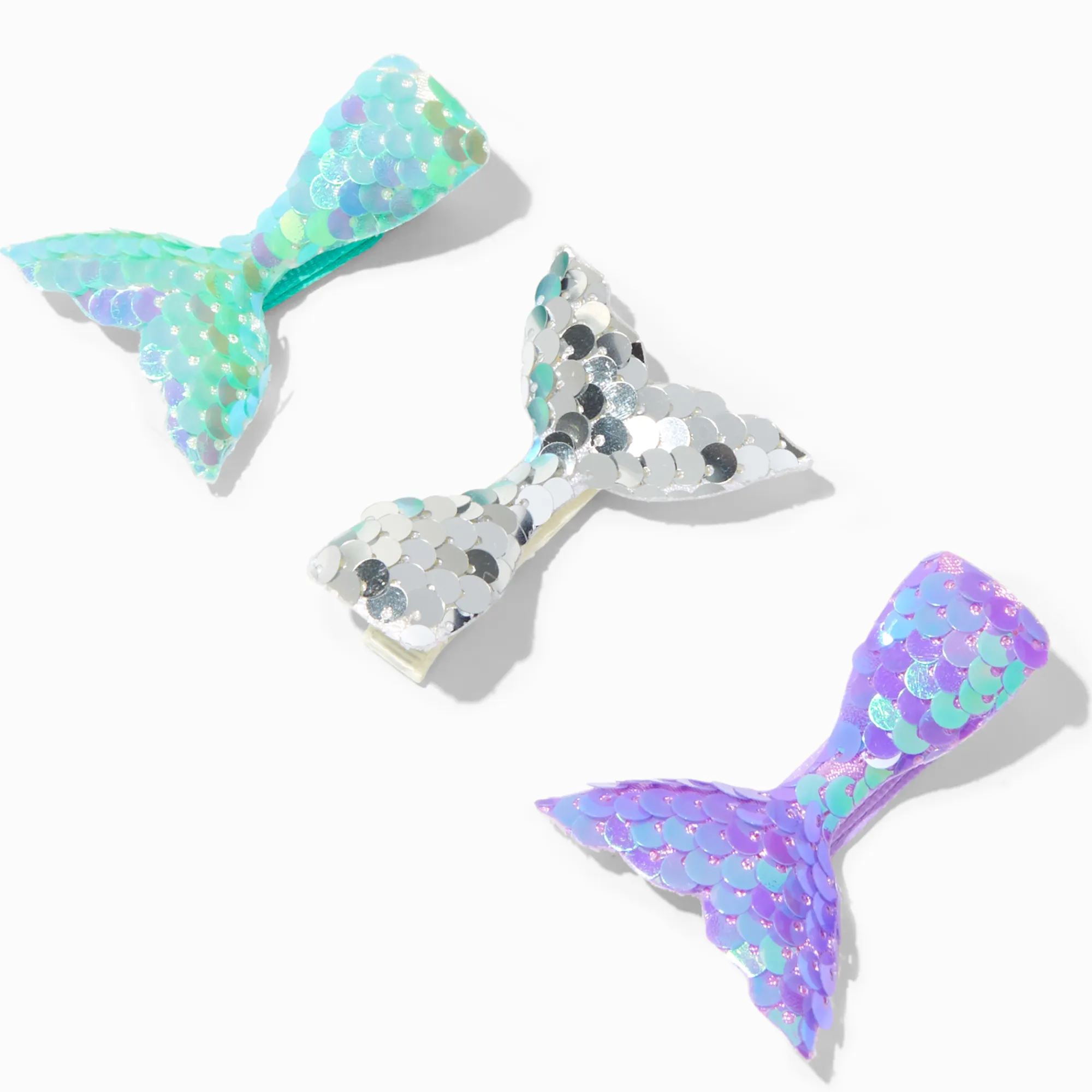 Claire's Barrettes Et Pinces-Barrettes queue de sirène à sequins Claire's Club - Lot de 3