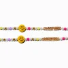 Claire's Colliers-Best Friends Besties Happy Face Beaded Choker Necklaces - 2 Pack