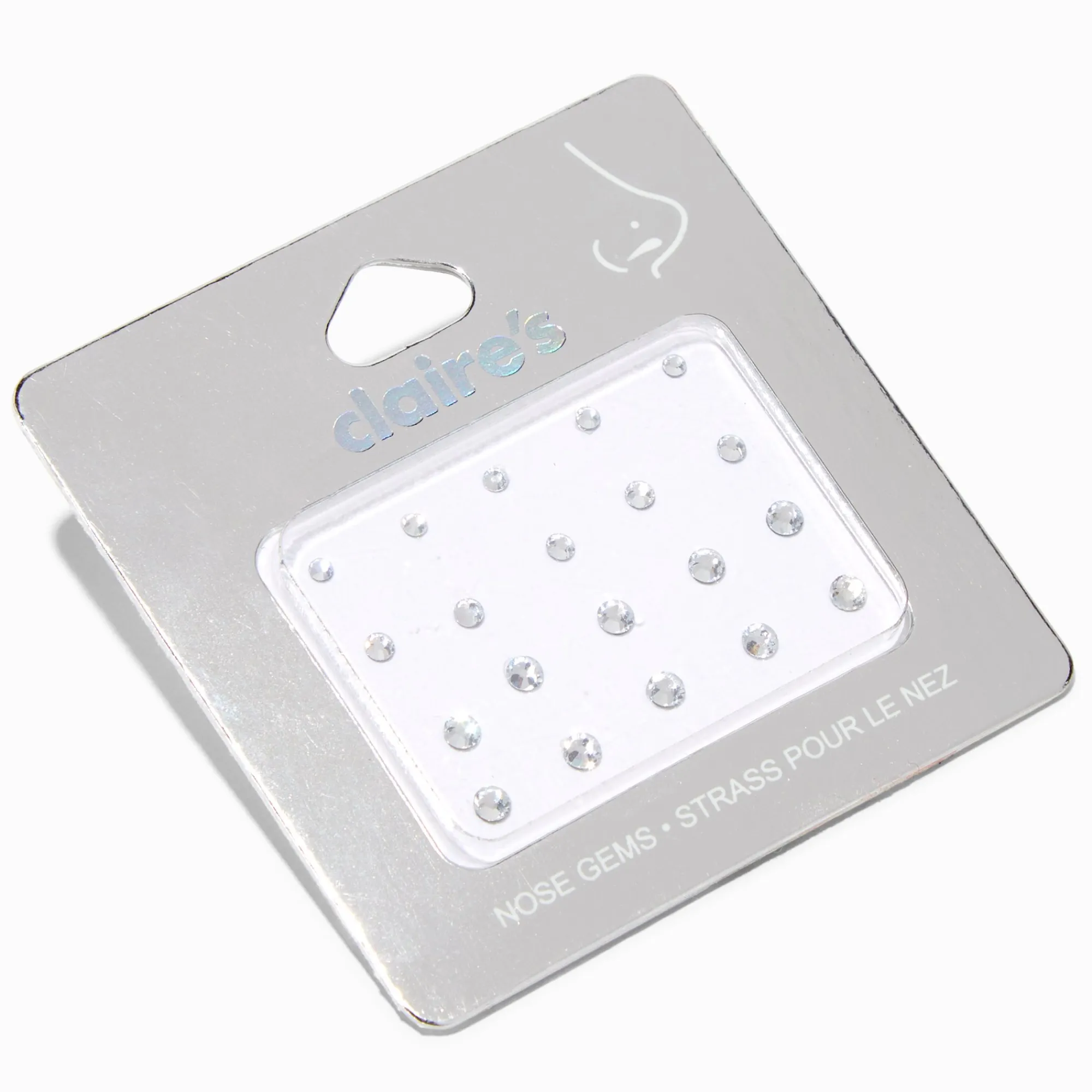 Claire's Bijoux De Piercing|Paillettes Et Bijoux De Peau-Bijoux de peau pour le nez transparents (lot de 20)