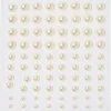 Claire's Accessoires Coiffure-Bijoux pour cheveux perles d'imitation blanches - Lot de 80