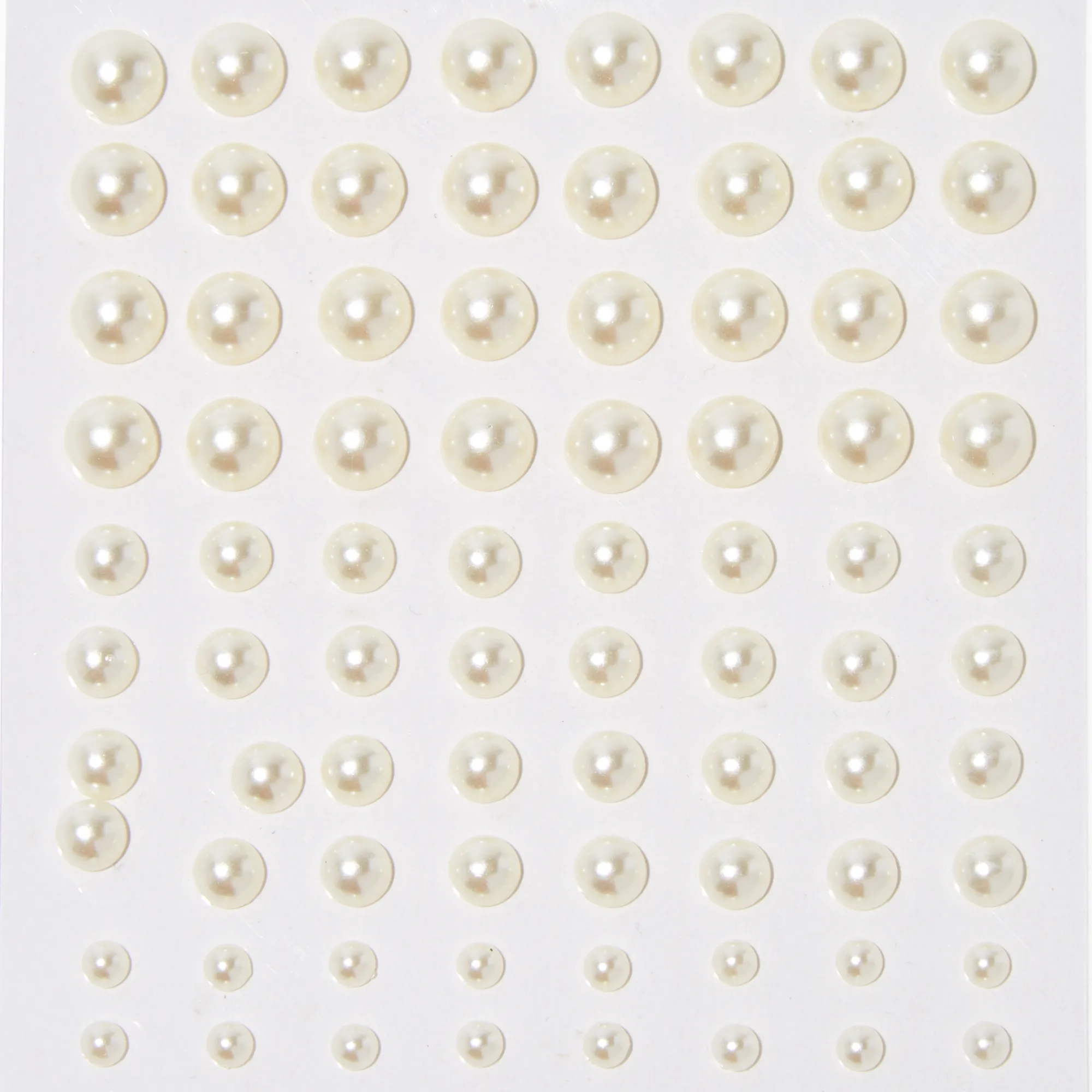 Claire's Accessoires Coiffure-Bijoux pour cheveux perles d'imitation blanches - Lot de 80