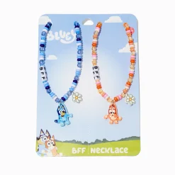 Claire's Colliers-Bluey Best Friends Beaded Necklace Set - 2 Pack