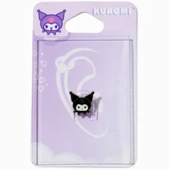 Claire's Bijoux Premium|Bijoux De Piercing-Boucle d'oreille de cartilage 1,2 mm en acier inoxydable visage de Kuromi™