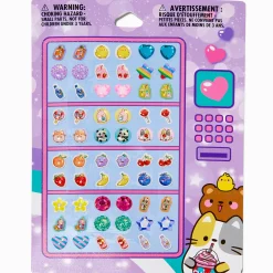 Claire's Clips Et Autocollants-Boucles d'oreille autocollantes distributeur Claire's Club - Lot de 30