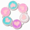 Claire's Bracelets-Bracelet élastique disque cœur Claire’s Club
