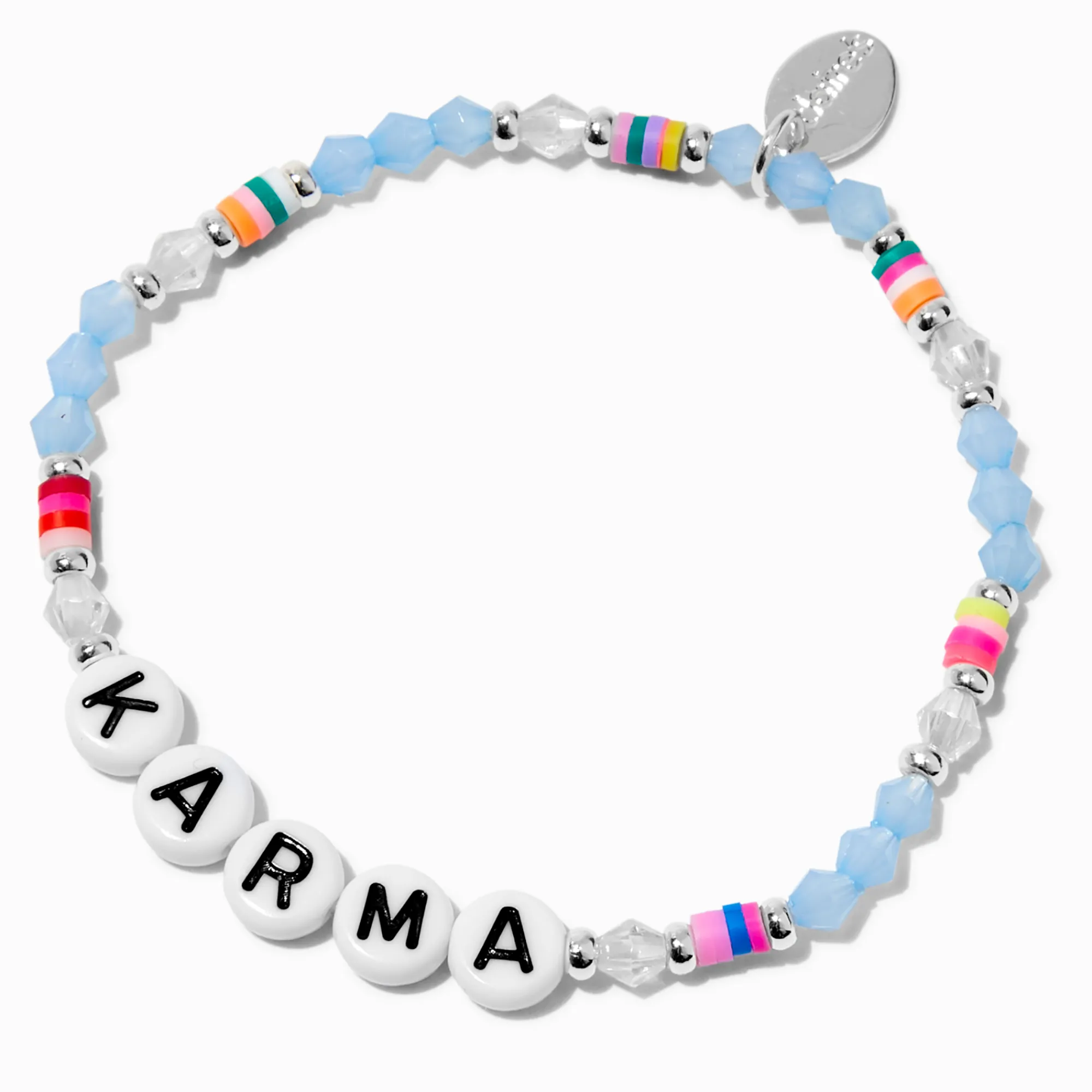 Claire's Bracelets-Bracelet élastique perlé « Karma »