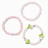 Claire's Bracelets-Bracelets élastiques perlés tulipe Claire's Club - Lot de 3