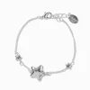 Claire's Bracelets-Bracelet étoile bombée couleur argentée