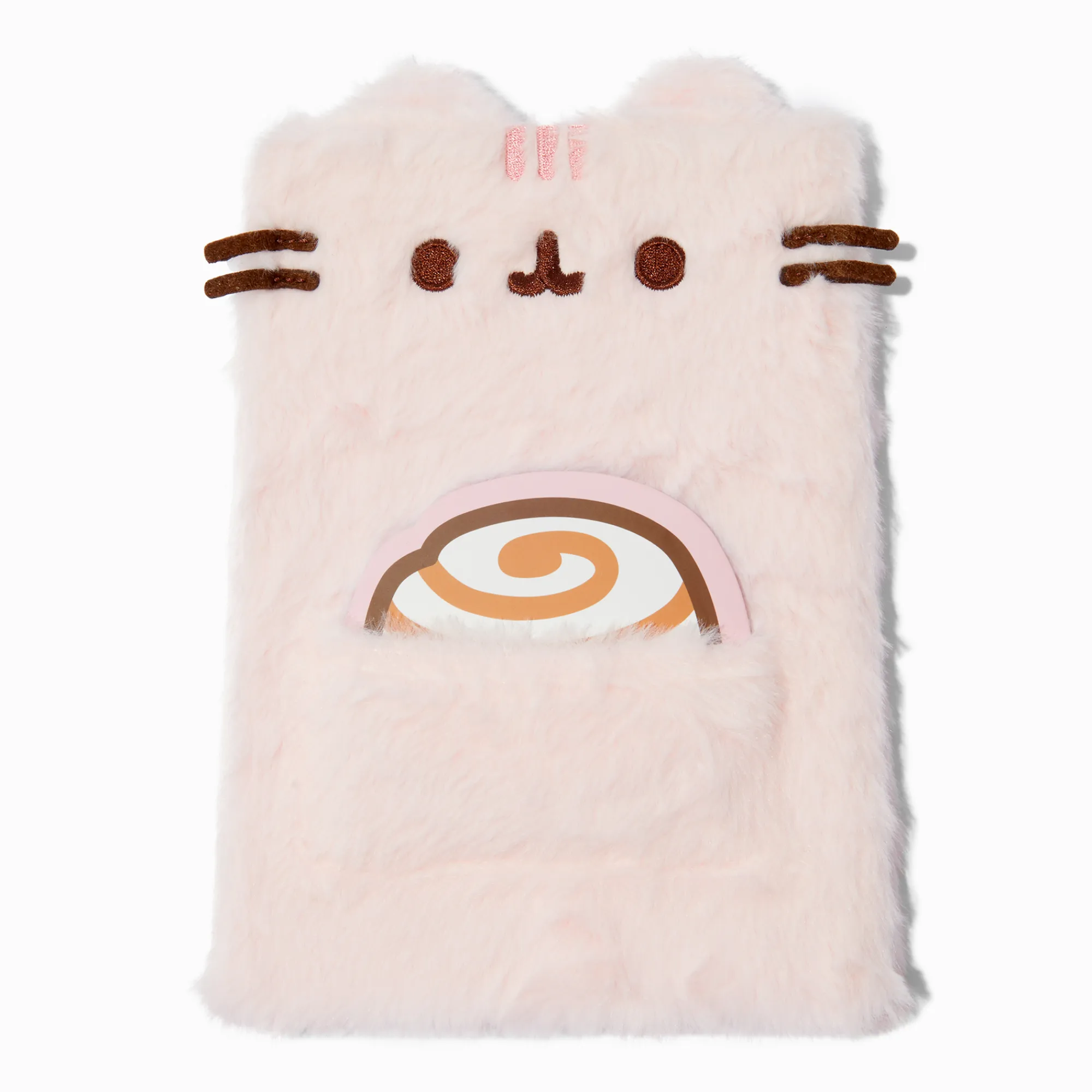 Claire's Cahiers Et Journaux Intimes-Cahier et bloc de notes autocollantes en peluche Pusheen®