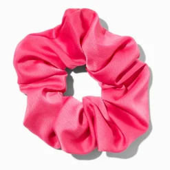 Claire's Chouchous-Chouchou satiné rose vif
