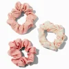 Claire's Chouchous-Chouchous floraux en organza roses - Lot de 3