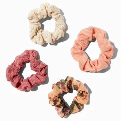 Claire's Chouchous-Chouchous variés roses - Lot de 4