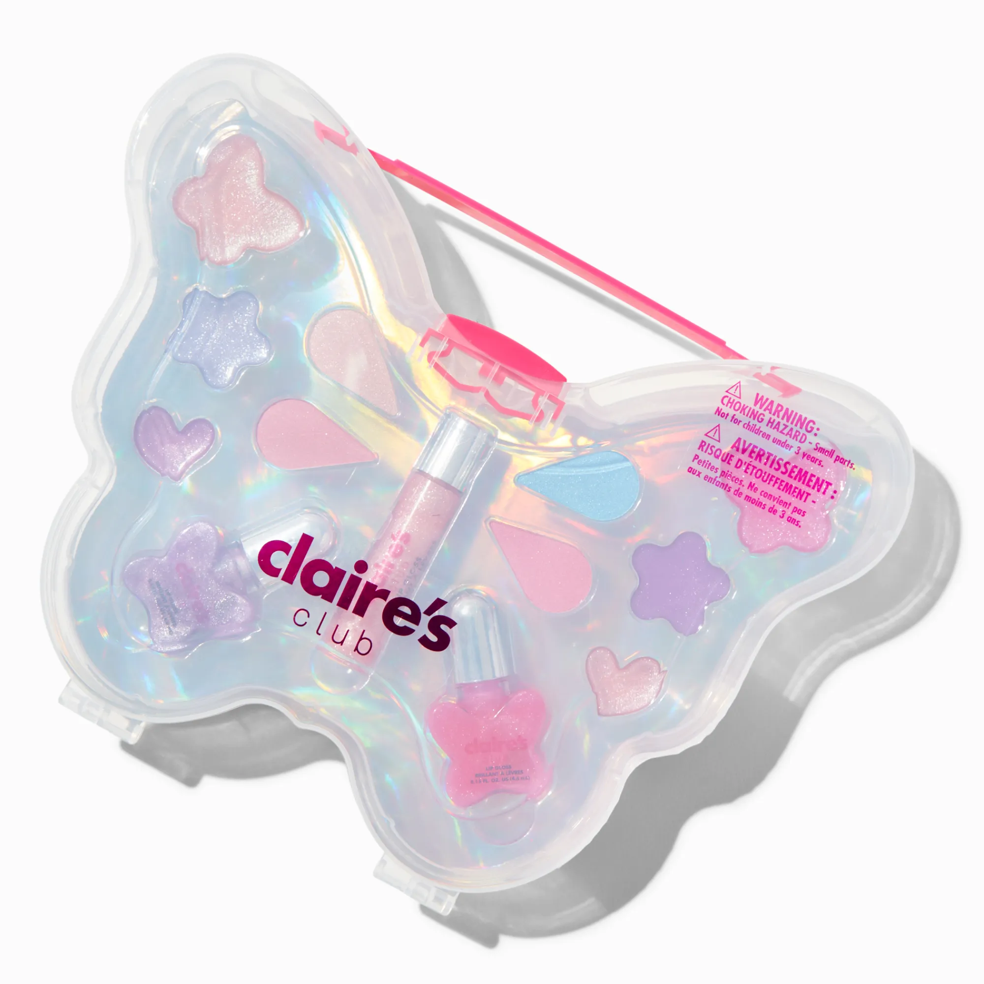 Claire's Coffrets Et Palettes-Claire's Club Butterfly Makeup Case