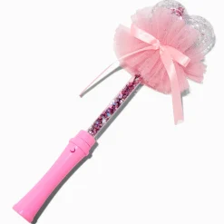Claire's Déguisements-Claire's Club Light-Up Heart Wand