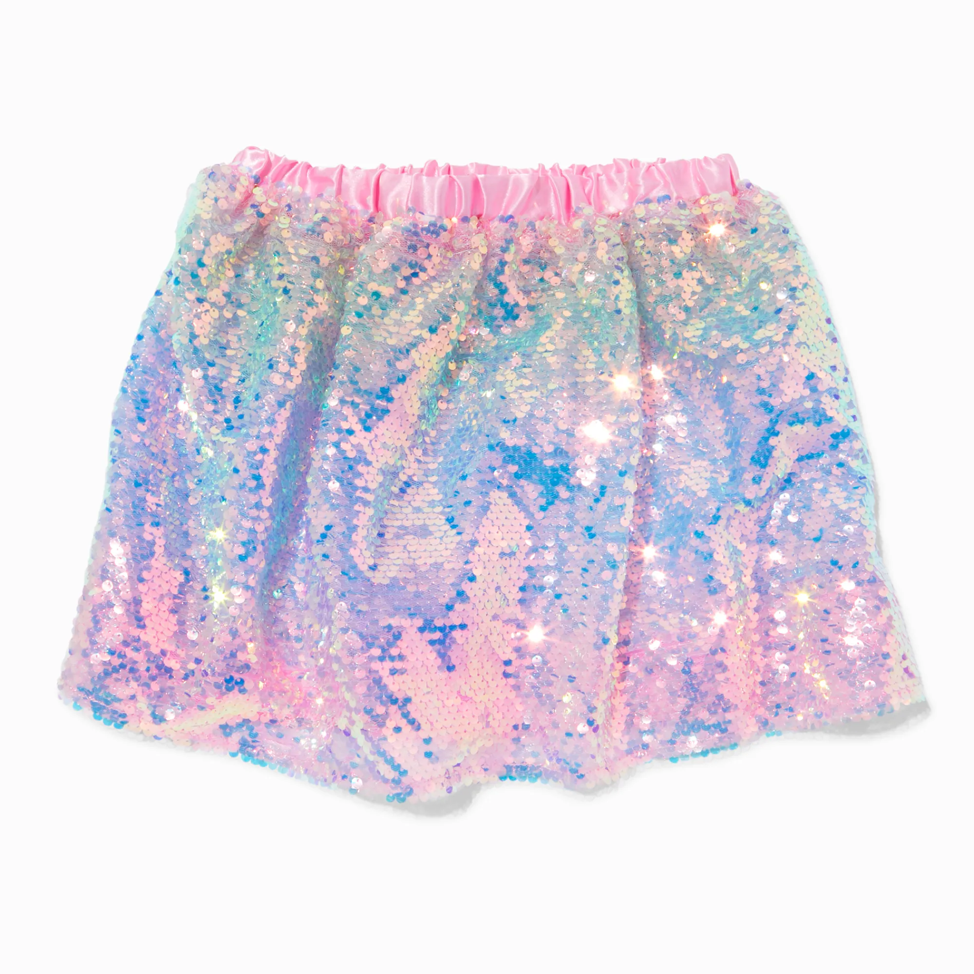 Claire's Déguisements-Claire's Club Pink Multicoloured Sequin Tutu