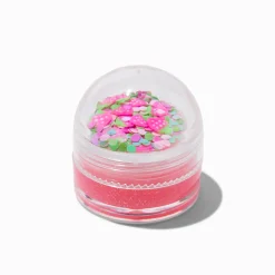 Claire's Lèvres-Claire's Club Pink Shaker Lip Gloss Pot