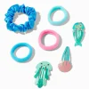 Claire's Noeuds Pour Cheveux|Élastiques-Claire's Club Sea Icons Mixed Hair Ties & Snap Clips - 7 Pack