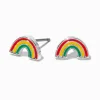 Claire's Clous D'oreilles-Clous d’oreilles mini arc-en-ciel