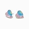 Claire's Clous D'oreilles-Clous d'oreilles cœur tie-dye