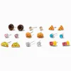 Claire's Clous D'oreilles-Clous d'oreilles junk food - Lot de 9