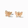 Claire's Clous D'oreilles-Clous d'oreilles papillon couleur dorée