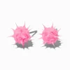 Claire's Clous D'oreilles-Clous d'oreilles pointes style rave rose vif