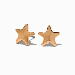 Claire's Clous D'oreilles-Clous d'oreilles étoile couleur dorée