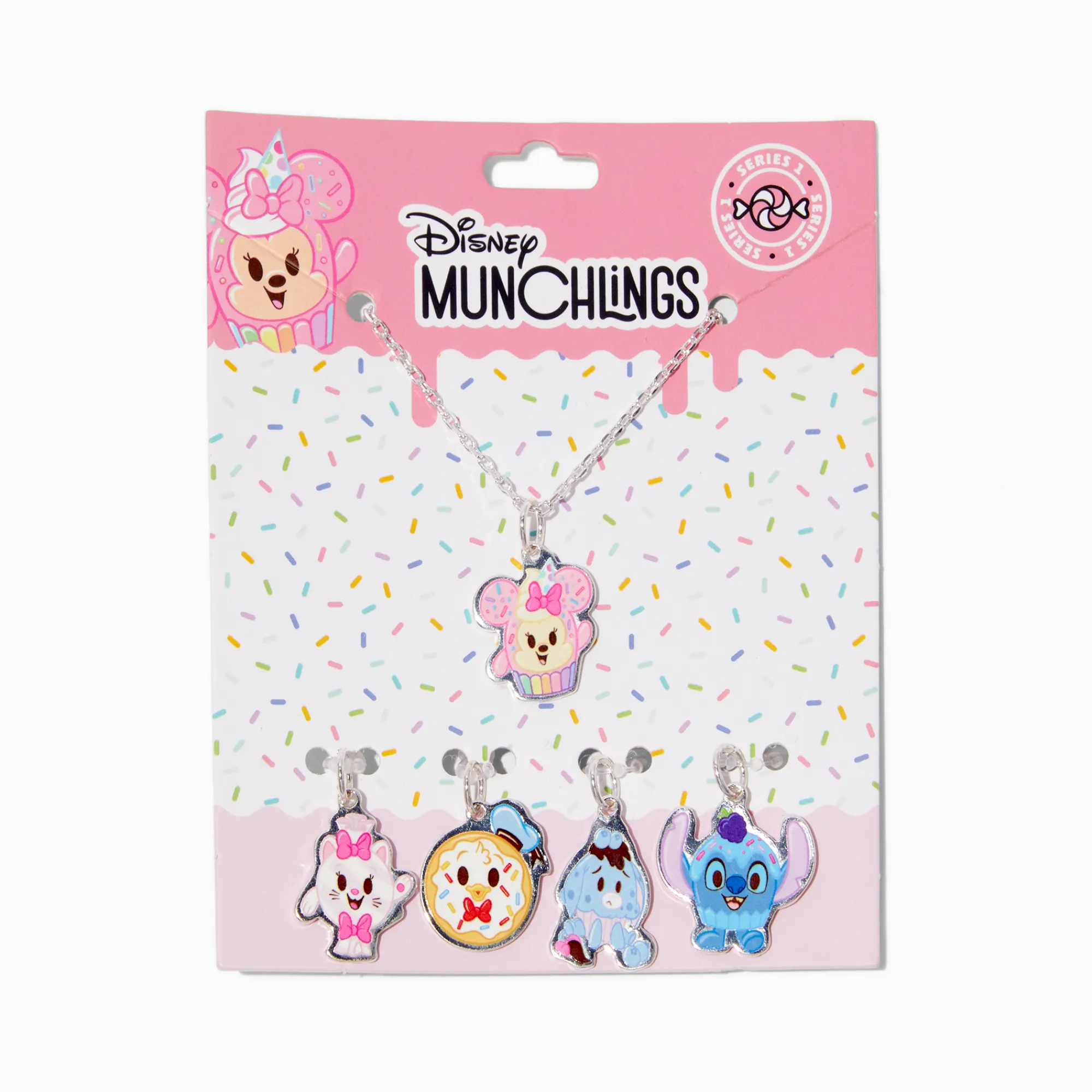 Claire's Colliers-Collier à breloques Disney Munchlings série 1