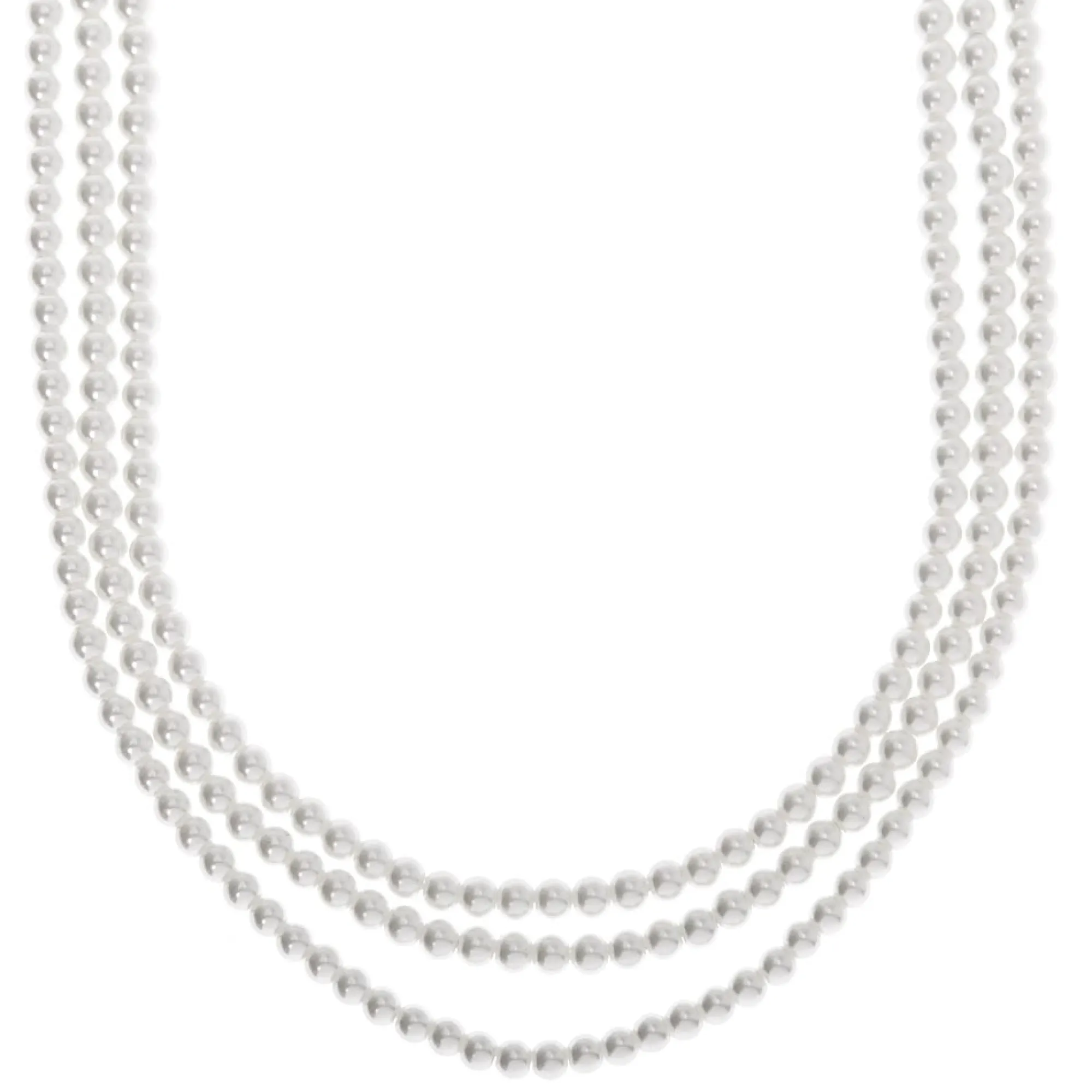 Claire's Colliers-Collier multi-rangs en perles d'imitation