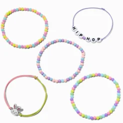 Claire's Bracelets-Colliers perlés Pâques - Lot de 3