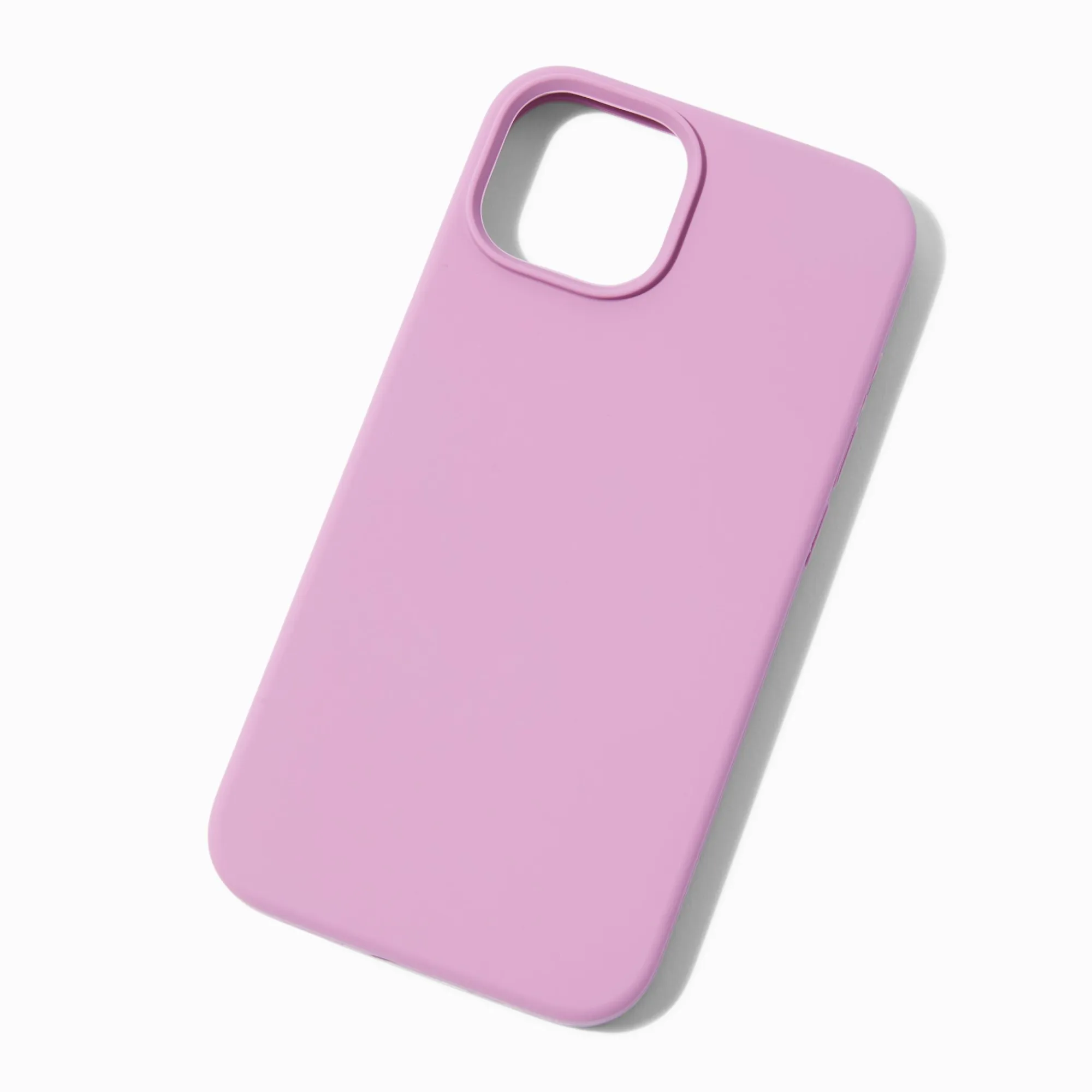 Claire's Compatible Iphone®-Coque de portable unie violette - Compatible avec iPhone® 13/14/15
