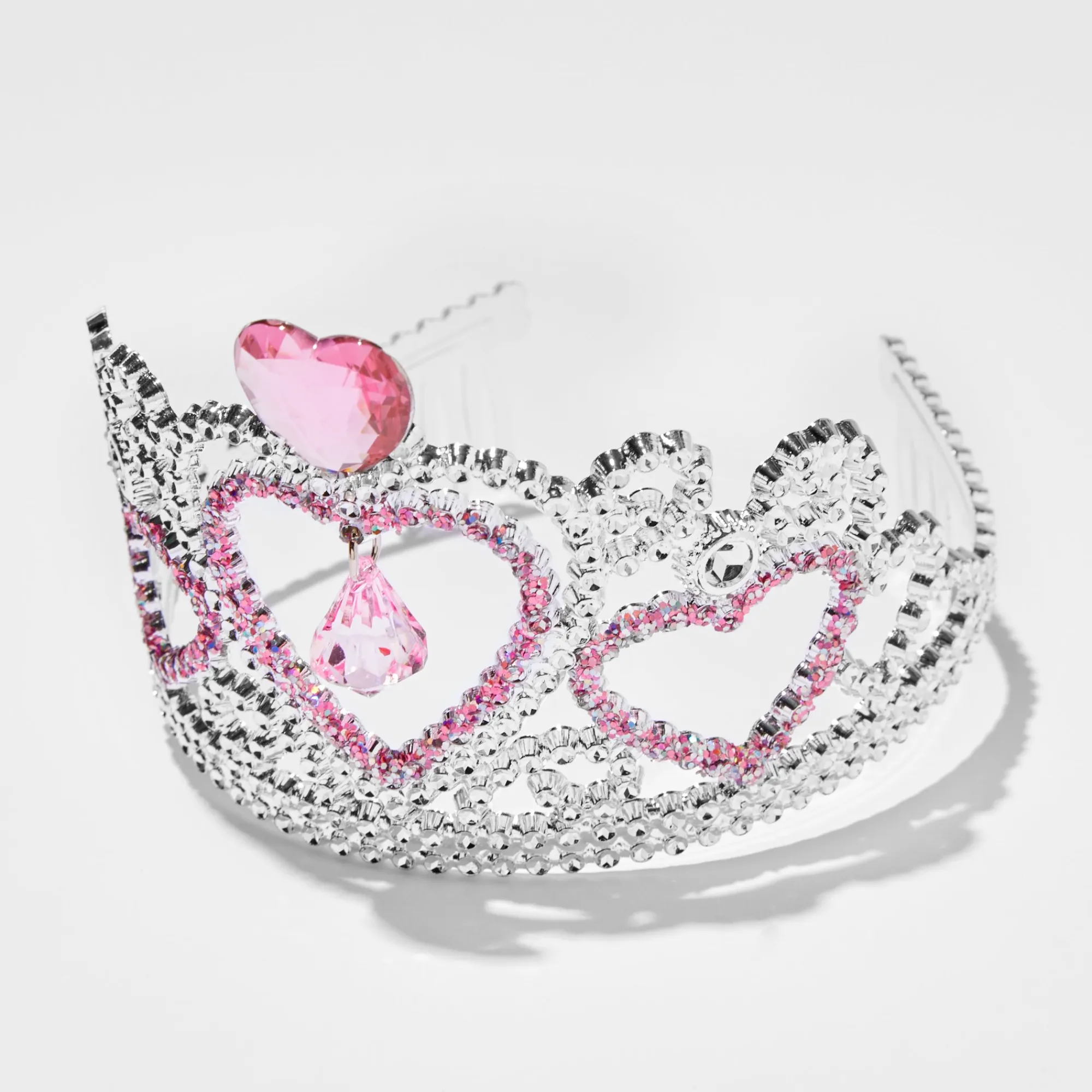 Claire's Déguisements-Couronne cœur rose Claire's Club